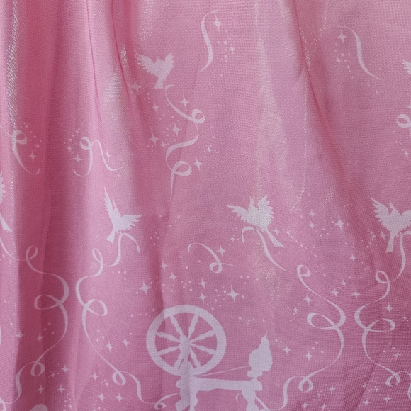 Disney Pink Off-Shoulder Spaghetti Strap Dress for Girls - Picture 3 of 6